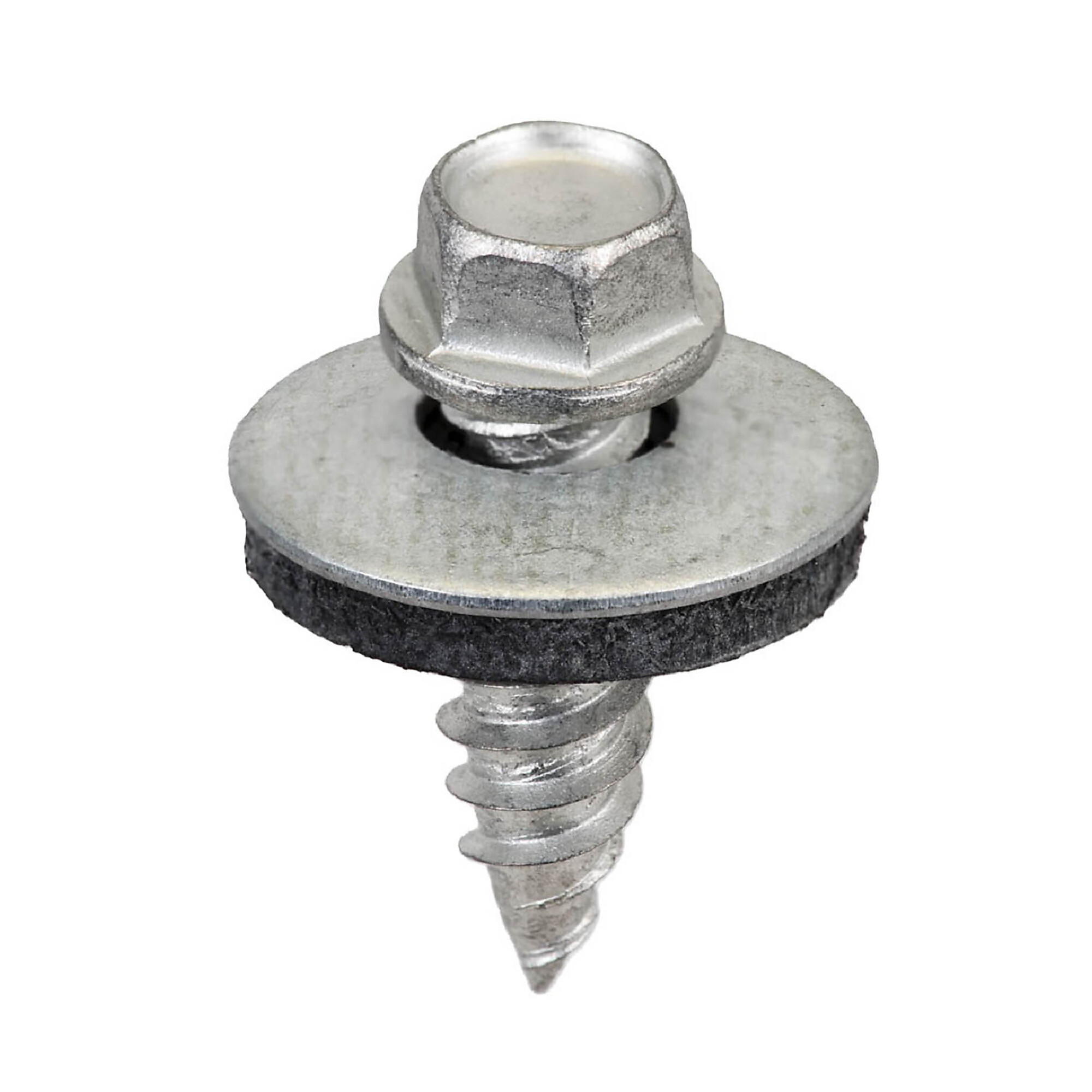 Acorn Hardware Galvanized Hex Stitch Screws — #12 x 3/4in., Bag of 250, Model# SW-SS1234G250